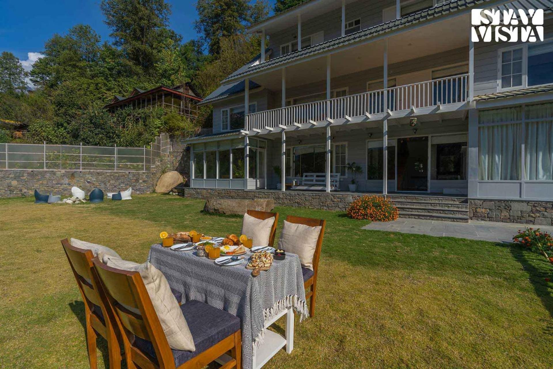 Stayvista At Riverside Symphony Manāli Exterior foto