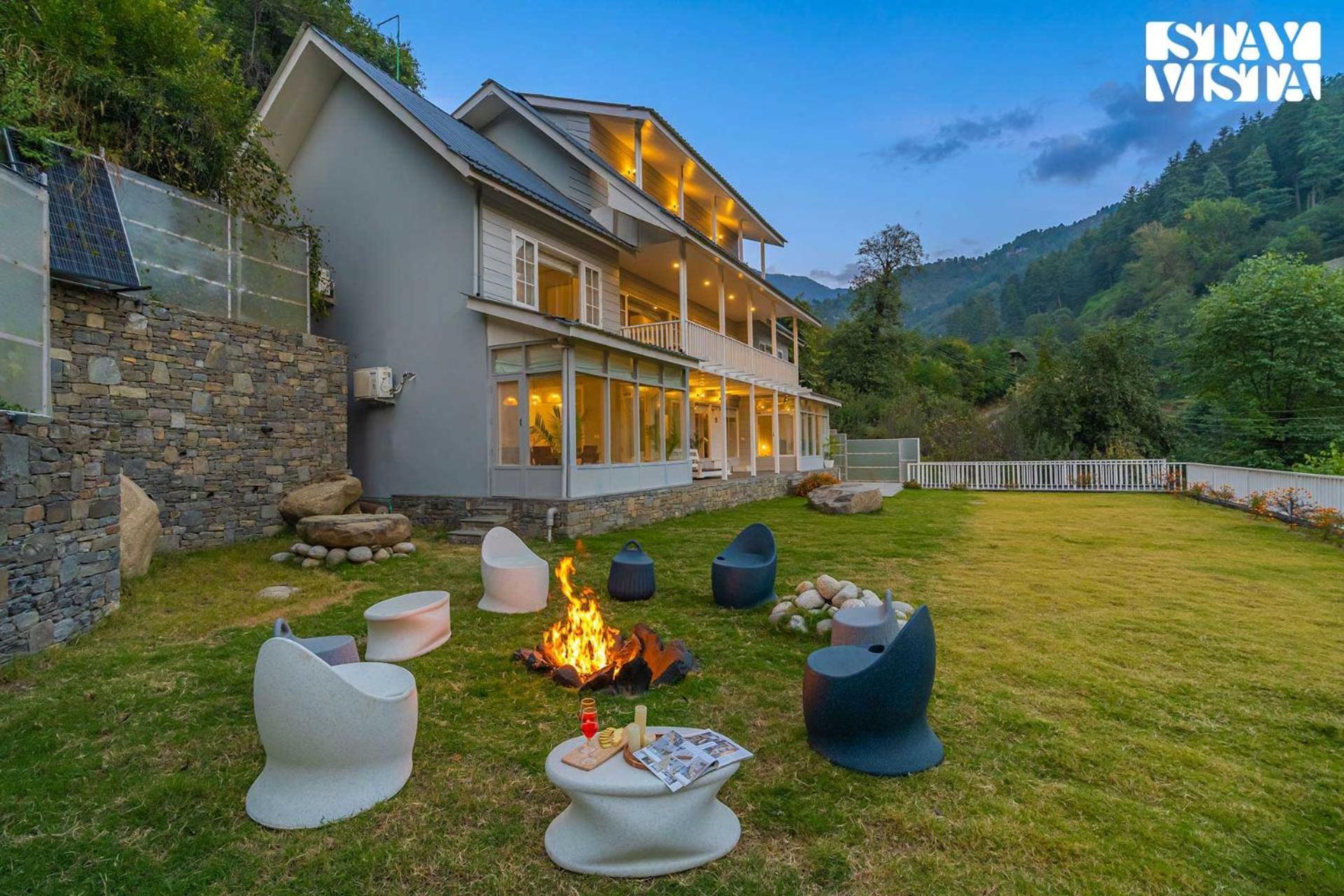Stayvista At Riverside Symphony Manāli Exterior foto